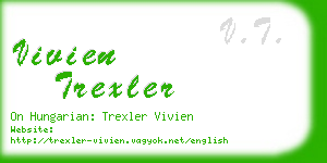 vivien trexler business card